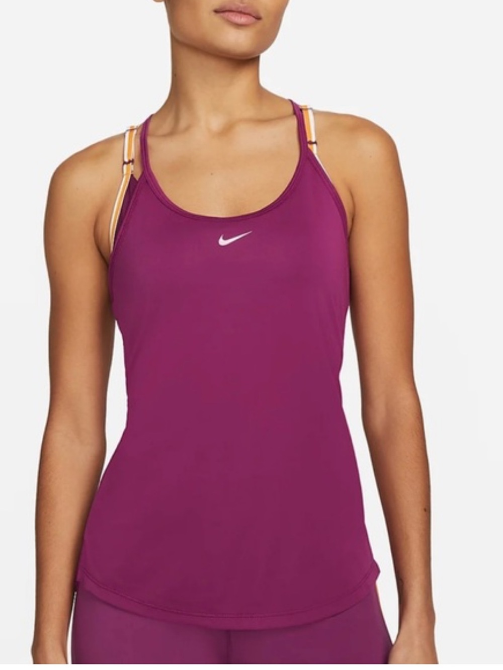 Nike plum Racerback Tank Top, S